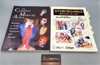 Pair of Books - Make-up Artists, Storyboards