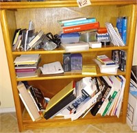 Z - BOOKCASE W/ OFFICE CONTENTS (F2)