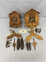 Two Cuckoo Clocks