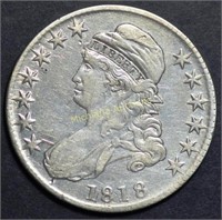 1818 Capped Bust Half Dollar
