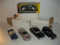 5 Die Cast Cars, 1:24 Scale