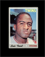 1970 Topps #231 Luis Tiant P/F to GD+