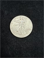 1942 Walking Liberty Half Dollar