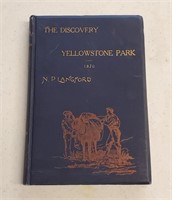 BOOK 1905 Discovery of Yellowstone Park in 1870