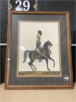 Hugh Evelyn Military Print The 17th Lancers.