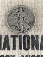 1942 Walking Liberty Half Dollar 90% Silver