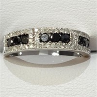 $3010 14K  Black Diamond(Treated)(0.55ct) Diamond(