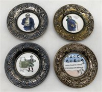 (4) O'Hara Dial Co. Coasters