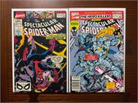 Marvel Comics 2 pc Spectacular Spider-Man Annual