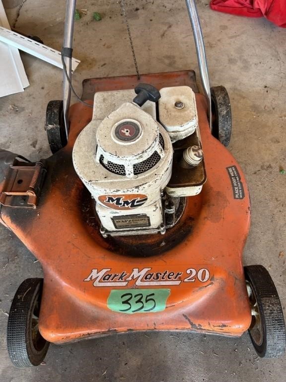 Mark Master 20 Vintage Lawn Mower