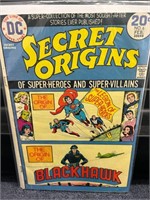 VTG DC Secret Origins #6! Comic Book Superman Blac
