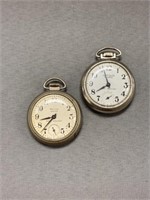 (2) Westclox Pocket Watches