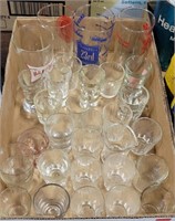 APPROX 30 ASSORTED GLASSES