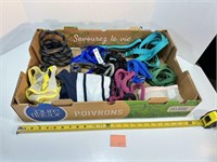 Flat of Pet Leashes