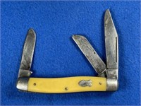 Vintage Schrade 3 Blade Pocket Knife