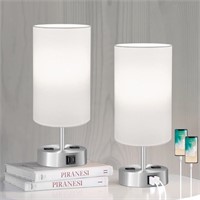 Touch Control Table Lamp Set of 2, 3-Way Dimmable