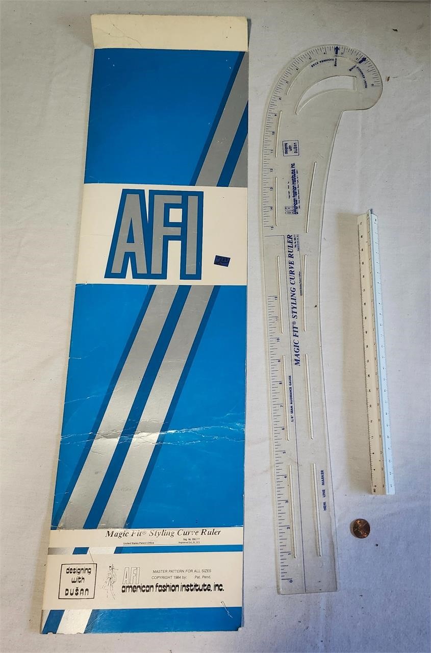 AFI Magic Fit styling curve ruler