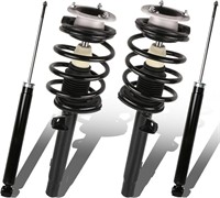 Complete Front + Rear Struts Coil Springs BMW
