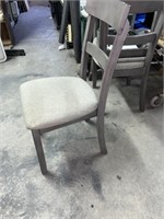 GRAY TONE DINING TABLE w 3 CHAIRS