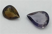 Purple & Yellow Gemstones