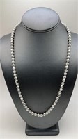 Gray Pearl Necklace