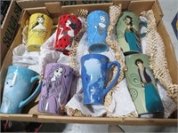 8 DISNEY CHARACTER MOVIE MUGS