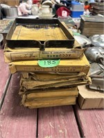 NOS Battery Hold Down Trays