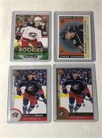 4 Pierre Luc Dubois Rookie Hockey Cards