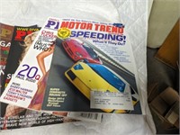 Motor Trend and Other Men's Magazines