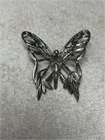 JOHN HARDY BUTTERFLY HAIR CLIP 2.5 INCHES
