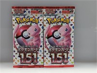 (2) Pokemon Scarlet Violet 151 Japanese Packs