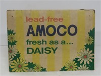 Lead-Free Amoco Advertising Sign