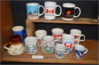 Canada Mug Lot x 13
