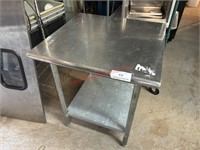 30 X 30 S/S PREP TABLE - CLEAN CONDITION