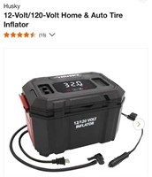 12-Volt/120-Volt Home & Auto Tire Inflator