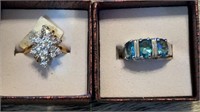 (2) Rings in Gift Boxes, Both Size 5