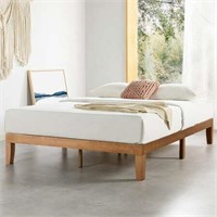$242  King 12 Inch Solid Wood Platform Bed  Pine