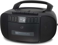 GPX BCA209B Portable AM/FM Boombox w/ CD &