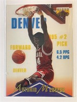 ANTONIO MCDYESS-VINTAGE CLEAR ASSET CARD-NUGGETS