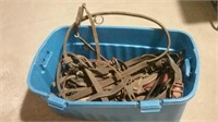 Lot Of Horse Harness Tack, Leather Etc
