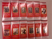 US History books on cassette