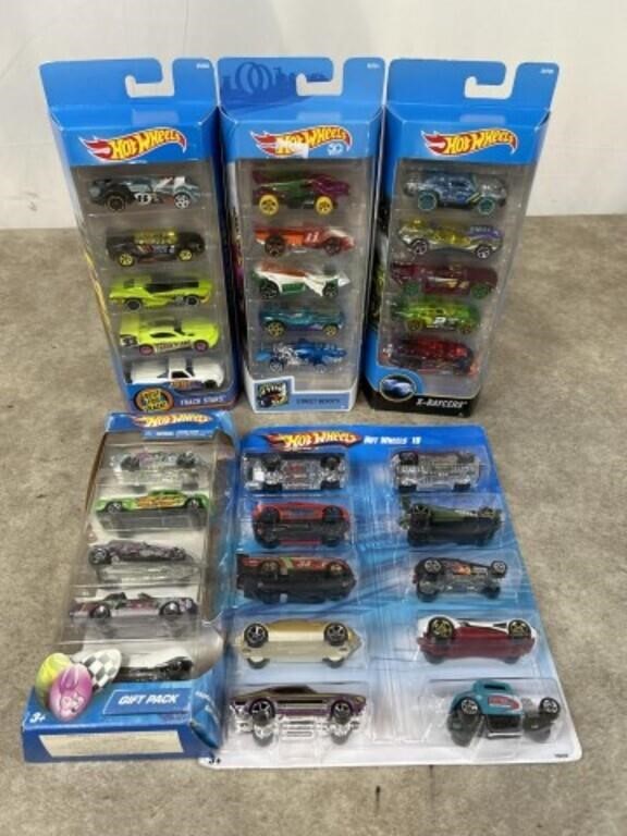 Assortment of hot wheels cars. All in original