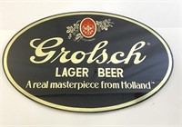 *Grolsch Lager Beer Sign