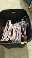 Tote with hangers