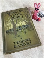 AFRICAN GAME TRAILS by THEODORE ROOSEVELT 1910