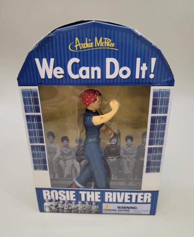 Rosie The Riveter figure
