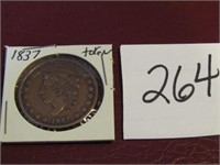 1837 HARD TIMES TOKEN