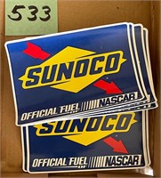 Sunoco Nascar Decals