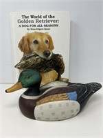 Painted Duck and Golden Retriever Book