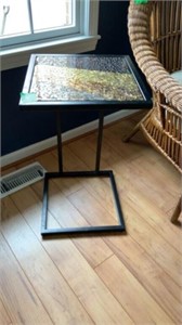 Stain Glass Side Table
26 1/2 in. Tall